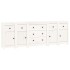 Aparador de madera maciza de pino blanco 230 x 35 x 80