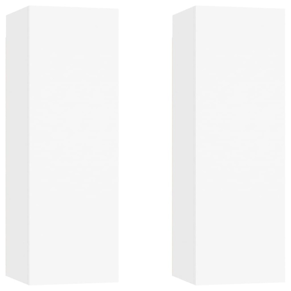 Set de muebles para TV 6 piezas madera contrachapada