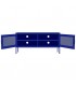 Mueble para TV de acero azul marino 105x35x50 cm