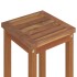 Taburetes de barra de cocina 4 unidades madera maciza