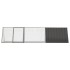 Jaula de conejos acero galvanizado antracita 302,5x80,5x71