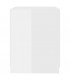 Armario de lavadora blanco brillante 71x71,5x91,5 cm