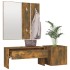 Set de muebles de recibidor madera contrachapada roble