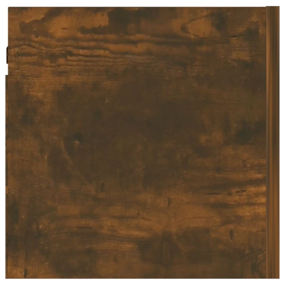 Muebles para TV de pared 8 uds roble ahumado 30,5x30x30