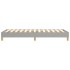 Estructura de cama box spring tela gris claro 90x190