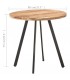 Mesa de comedor de madera maciza de acacia 80 cm