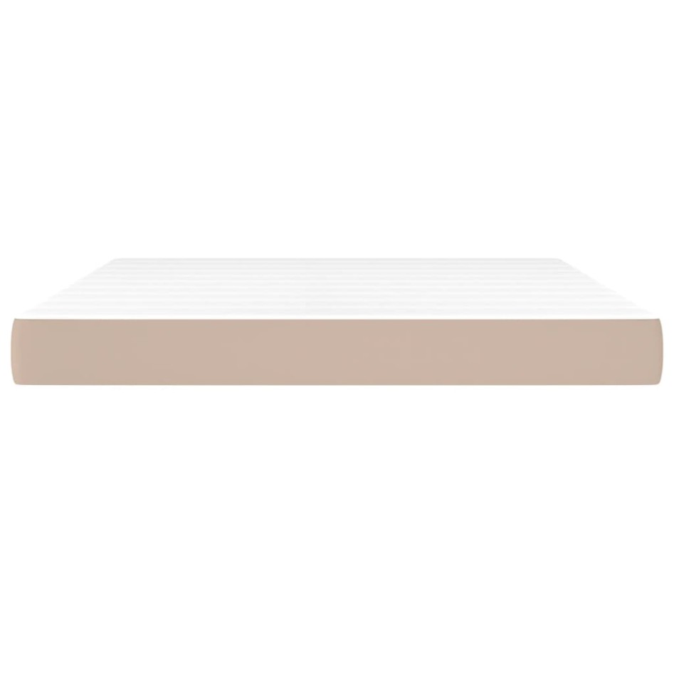 Colchón de muelles ensacados cuero sintético 160x200x20