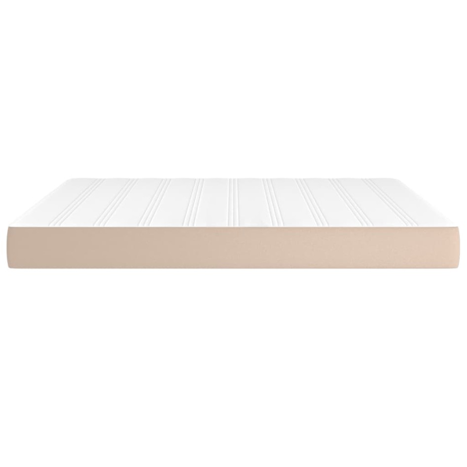 Colchón de muelles ensacados cuero sintético 160x200x20