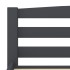 Estructura de cama madera maciza pino gris oscuro 100x200