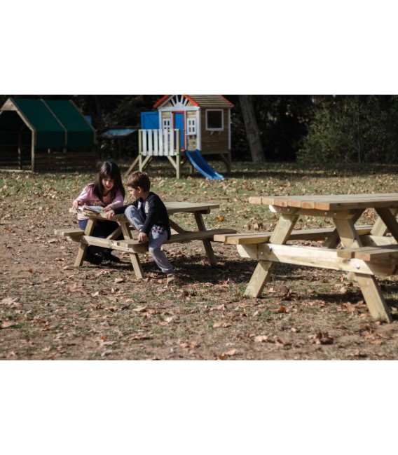Mesa de picnic infantil Bram