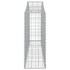Cestas de gaviones 4 uds forma de arco hierro 200x30x80/100
