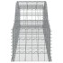 Cestas de gaviones 2 uds forma de arco hierro 300x50x40/60