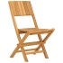 Sillas de jardín plegables 4 uds madera maciza teca 47x61x90