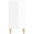 Aparadores 2 uds madera contrachapada blanco brillo 60x35x70