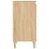 Aparadores 3 uds madera contrachapada roble Sonoma 60x35x70