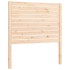 Estructura de cama individual con cabecero madera
