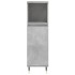 Set muebles de baño 2 piezas madera contrachapada gris