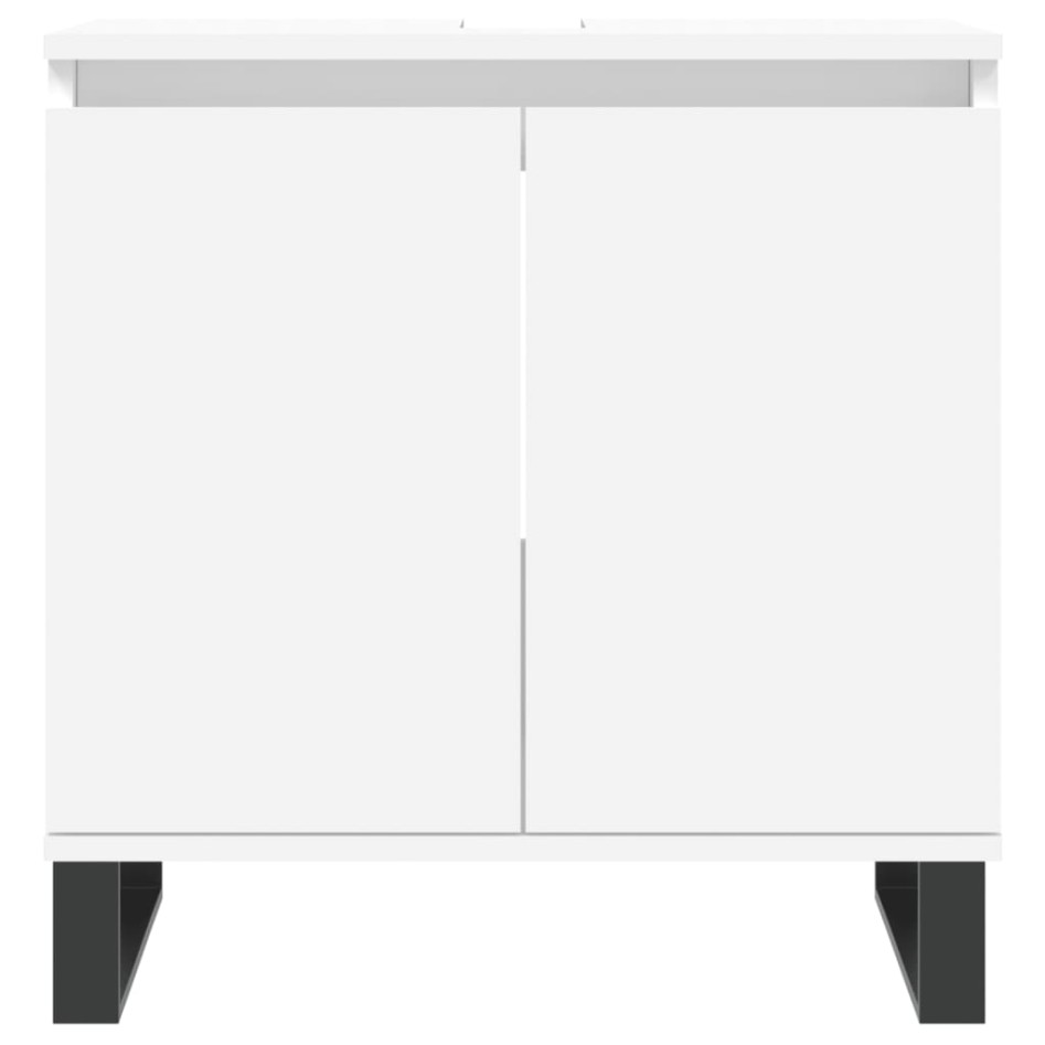 Juego de muebles de baño 3 pzas madera contrachapada