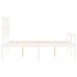 Cama para personas mayores con cabecero madera maciza