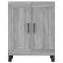 Aparador alto madera contrachapada gris sonoma 69,5x34x180