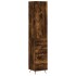 Aparador de madera contrachapada roble ahumado 34,5x34x180