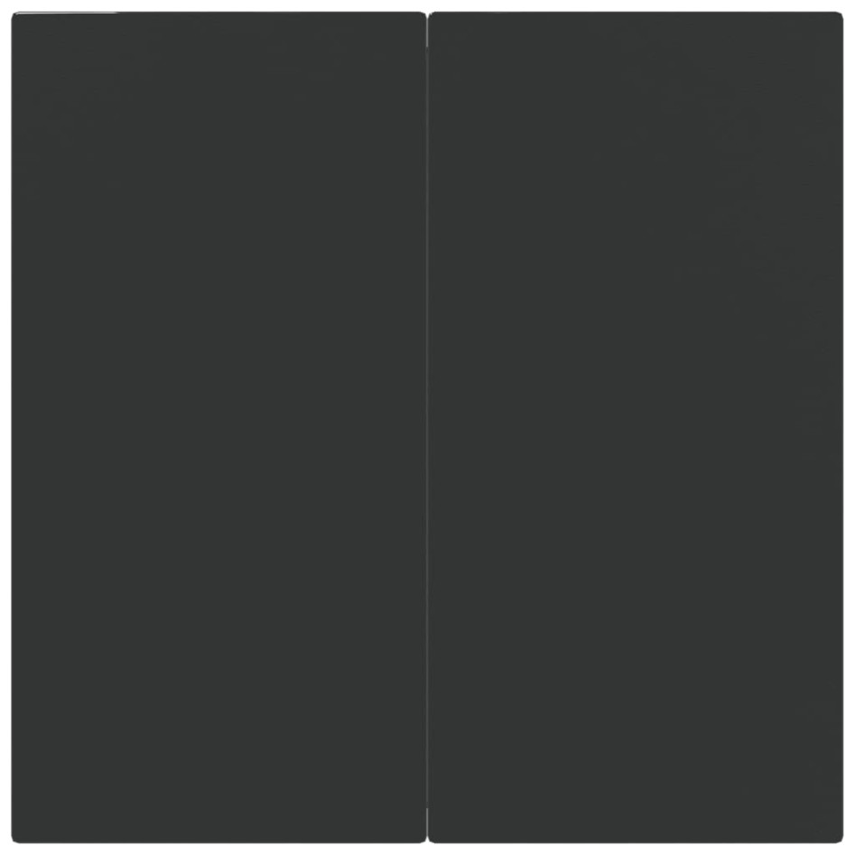 Juego de comedor de jardín 3 pzas ratán sintético y acero