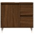 Set de muebles baño 3 pzas madera contrachapada roble
