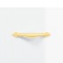 Aparador alto madera contrachapada blanco brillo 69,5x34x180