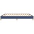 Estructura de cama tela azul 180x200