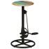 Taburetes de cocina 2 unidades madera maciza