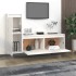 Muebles para TV 2 piezas madera maciza de pino