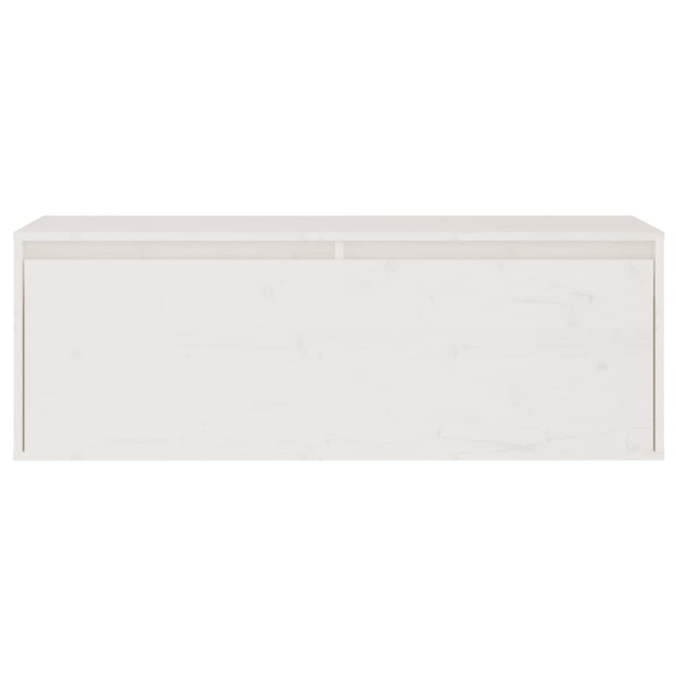 Muebles para TV 2 piezas madera maciza de pino