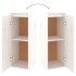Muebles para TV 5 piezas madera maciza de pino