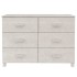 Aparador HAMAR madera maciza de pino blanco 113x40x80