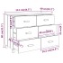 Aparador HAMAR madera maciza de pino blanco 113x40x80