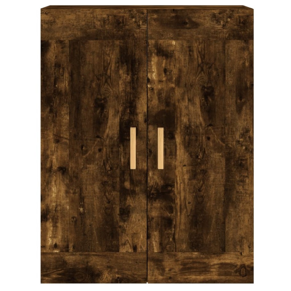 Armarios de pared 2 uds madera de ingeniería roble