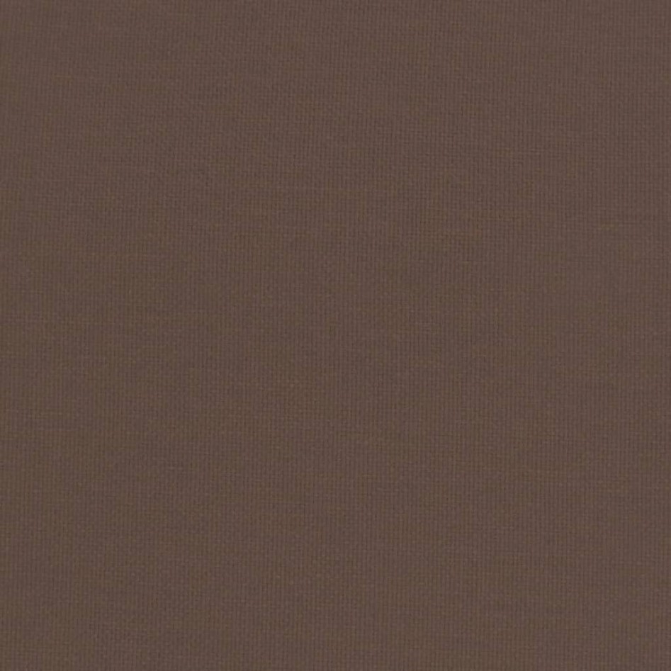 Silla mecedora de tela marrón