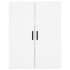 Aparador alto madera contrachapada blanco 69,5x34x180