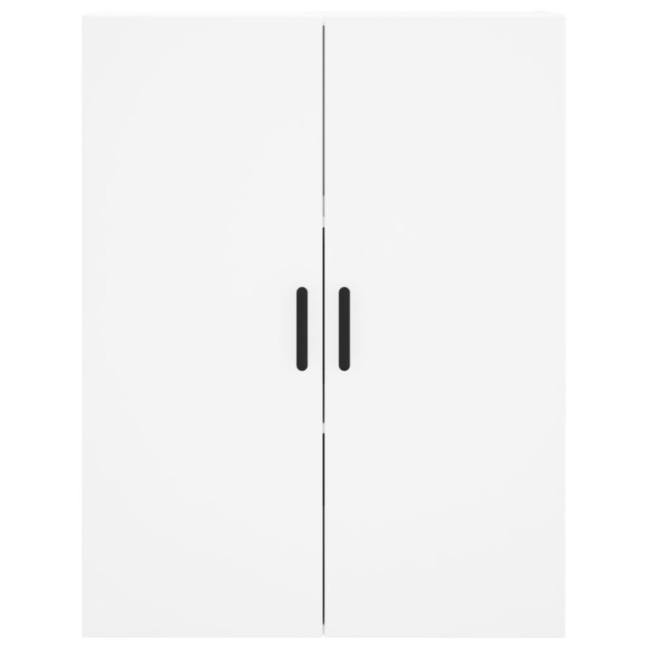 Aparador alto madera contrachapada blanco 69,5x34x180