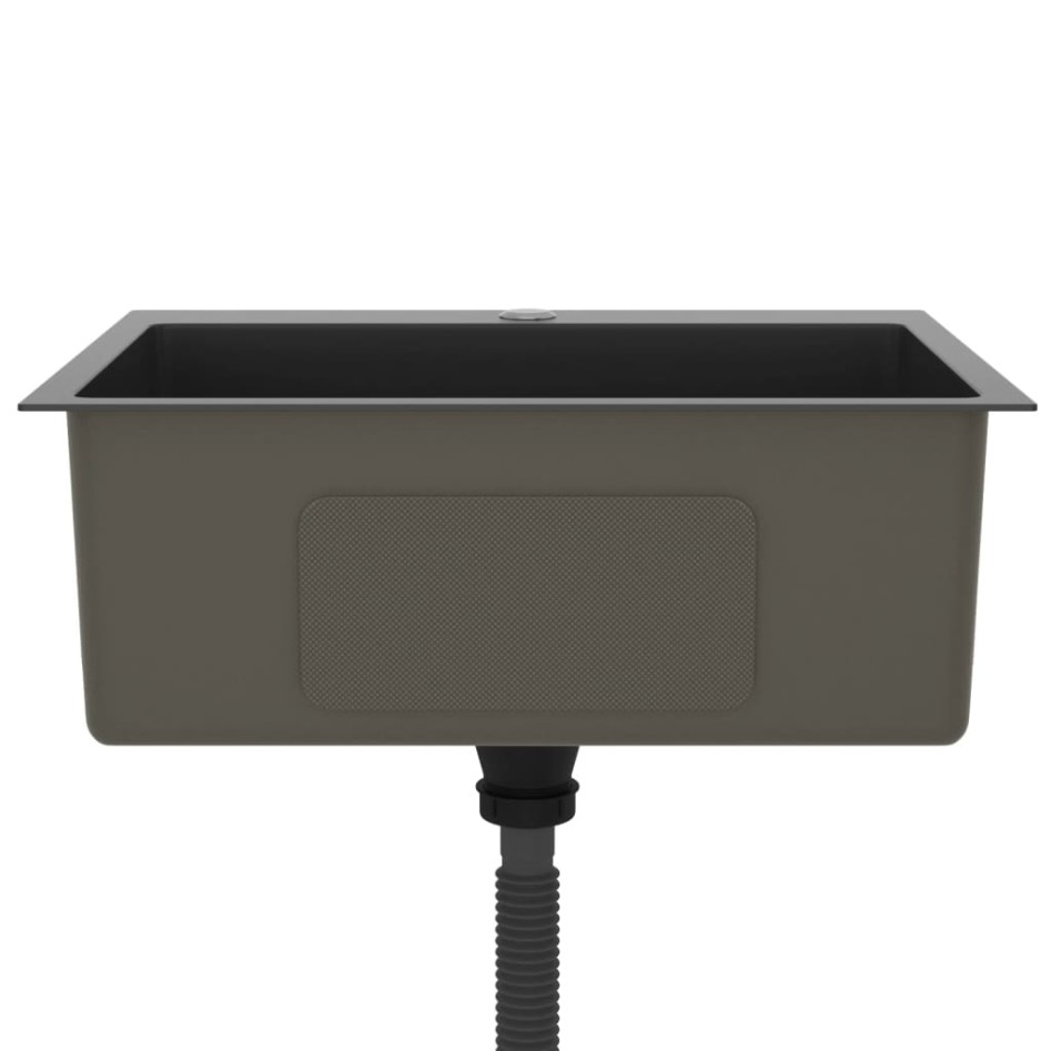 Fregadero hecho a mano de acero inoxidable