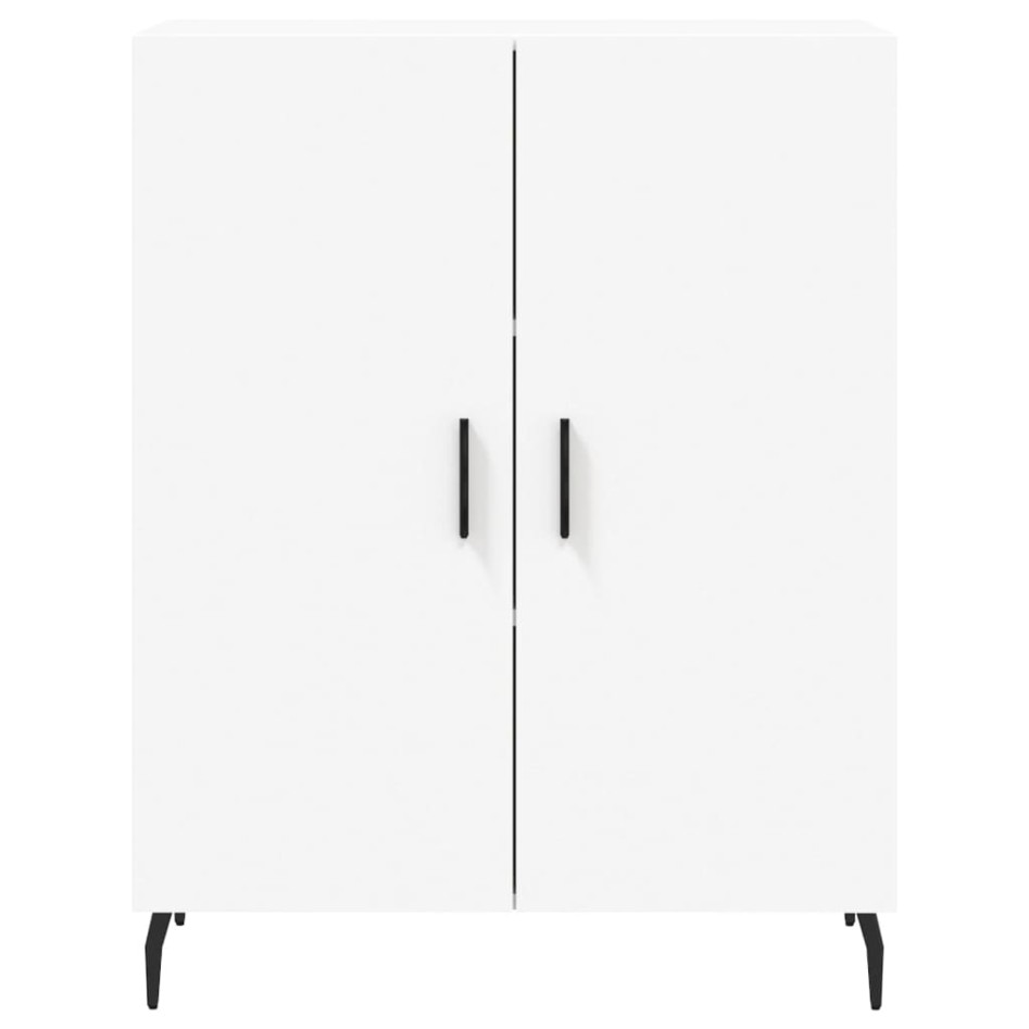 Aparador alto madera contrachapada blanco 69,5x34x180