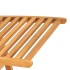 Tumbona de madera maciza de