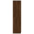 Armario madera contrachapada color roble marrón 90x52x200