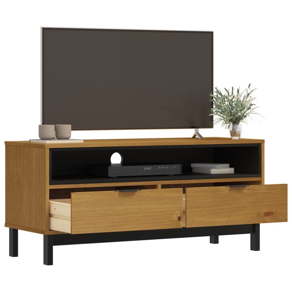 Mueble para TV FLAM madera maciza de pino 110x40x50