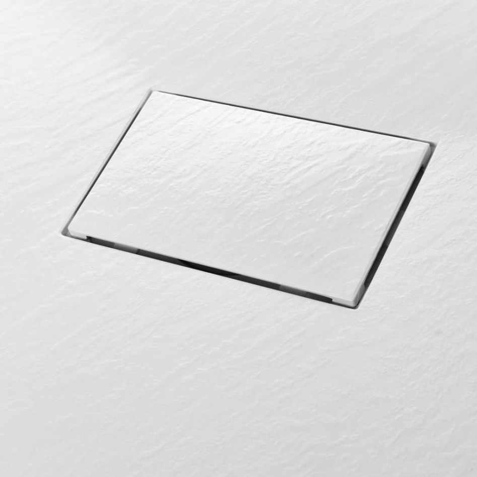 Plato de ducha SMC blanco 80x80