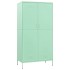 Armario de acero verde menta 90x50x180