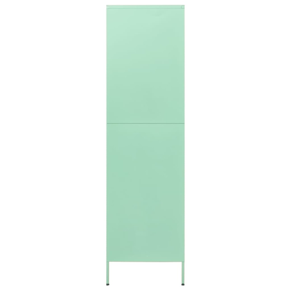 Armario de acero verde menta 90x50x180