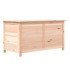 Baúl para cojines madera de abeto maciza 100x50x56