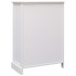 Aparador con 10 cajones madera blanco 113x30x79
