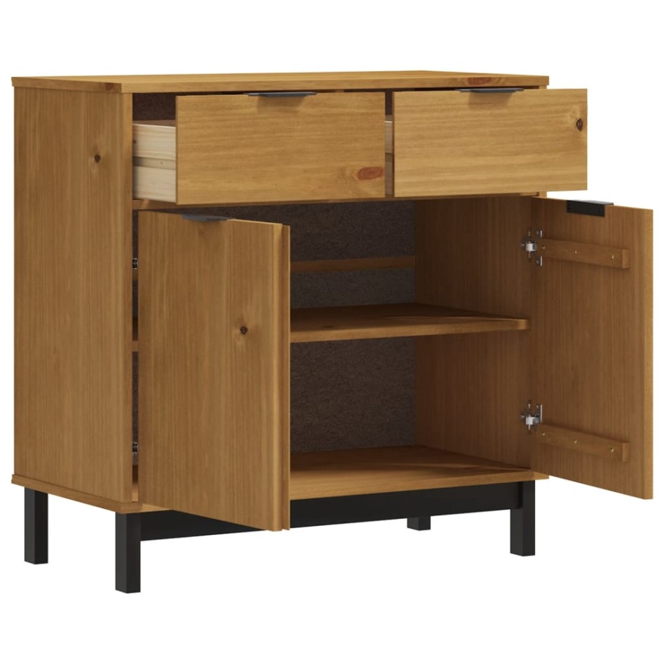 Aparador FLAM madera maciza de pino 80x40x80